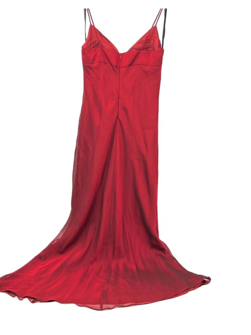 Chelsea Nites Ruffle Front Maxi Dress - Picture 2 of 6